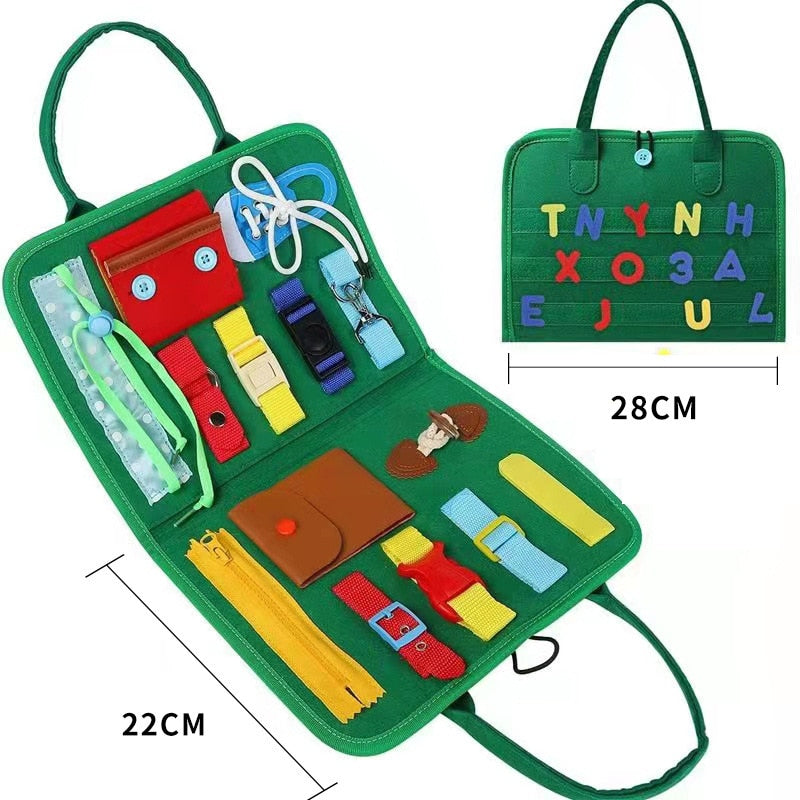 Kidz"R"uz - The 14 into 1 Toddler Busy Bag