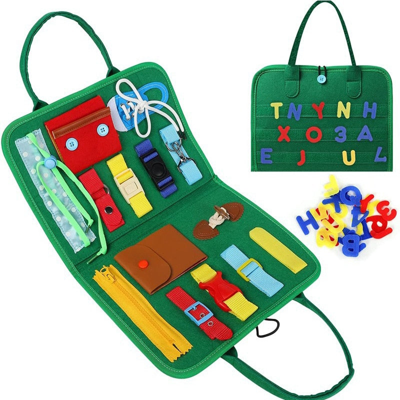 Kidz"R"uz - The 14 into 1 Toddler Busy Bag