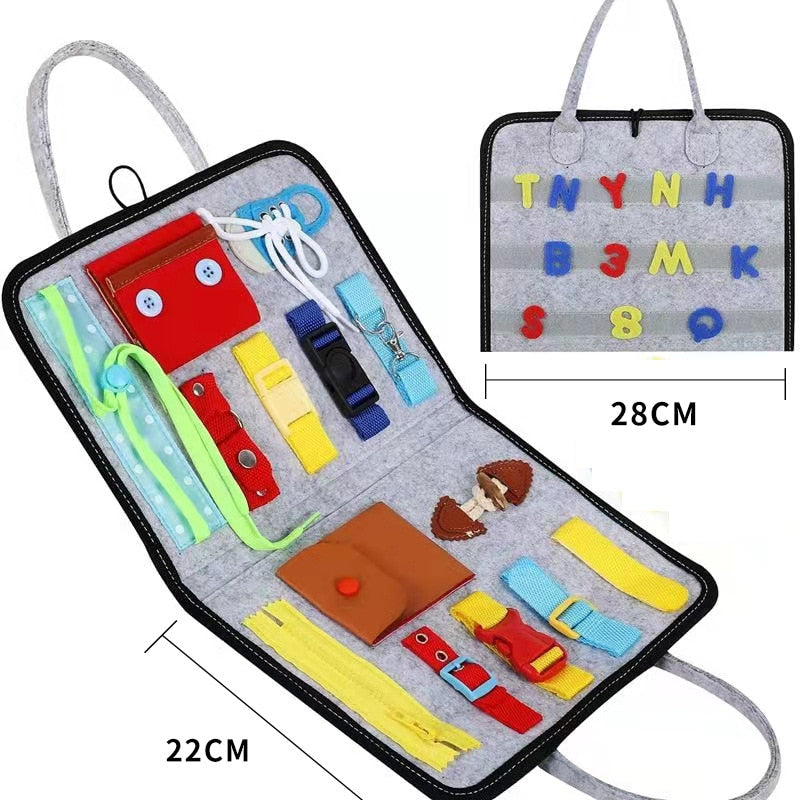 Kidz"R"uz - The 14 into 1 Toddler Busy Bag