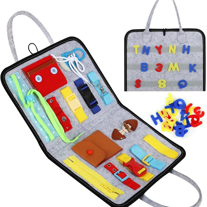 Kidz"R"uz - The 14 into 1 Toddler Busy Bag